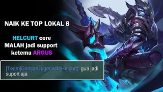 ARGUS SAYURANNN NAIK TOP LOKAL 8 | ARGUS MOBILE LEGEND 200 IQ GAMEPLAY