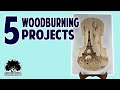 5 Wood Burning Projects Compilation / wood burning project Ideas