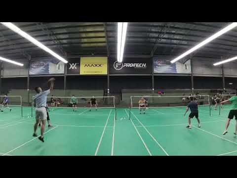CT/BS vs Eldon tang/Khai Hunn , Ban/Ung vs Alex cheng/Ubeng