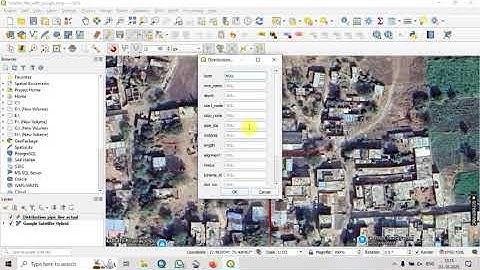 How to create shape of pipeline network in QGIS