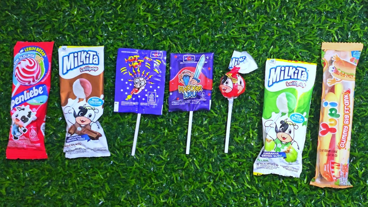 Satisfying Video Unboxing GIANT Rainbow Lollipop Candy with Yummy Sweets Cutting ASMR