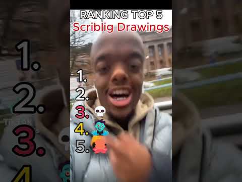 Ranking Top 5 Scribbling Drawings 
