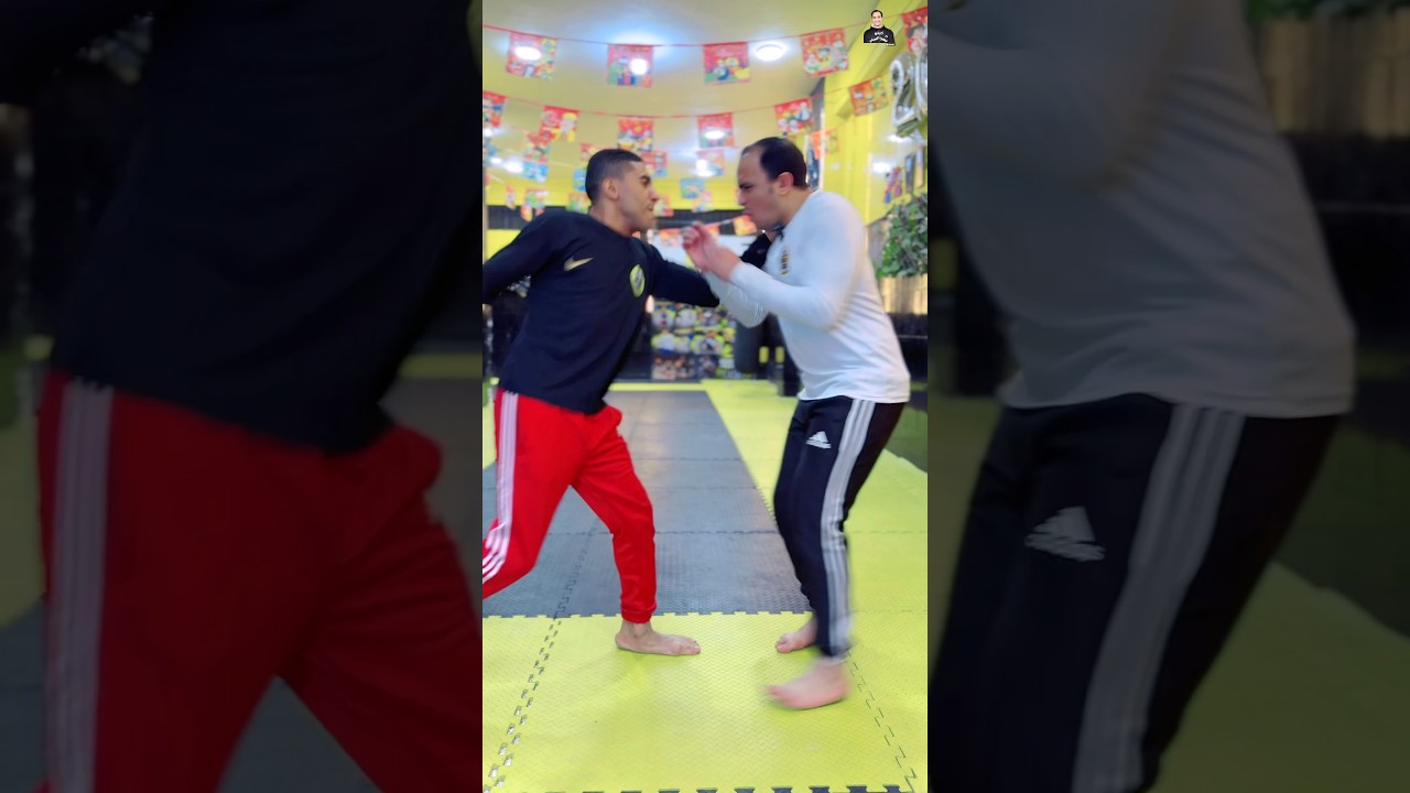 ازاي توقع خصمك على الأرض بكل سهولة  💪  #دفاع_عن_النفس #قتال_الشوارع #فنون_قتال #mma  #رياضة