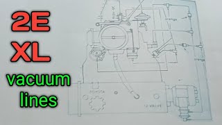 TOYOTA COROLLA 2E XL VACUUM LINES WALANG TUBE ASSEMBLY