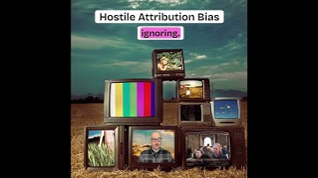 Hostile Attribution Bias   #psychology