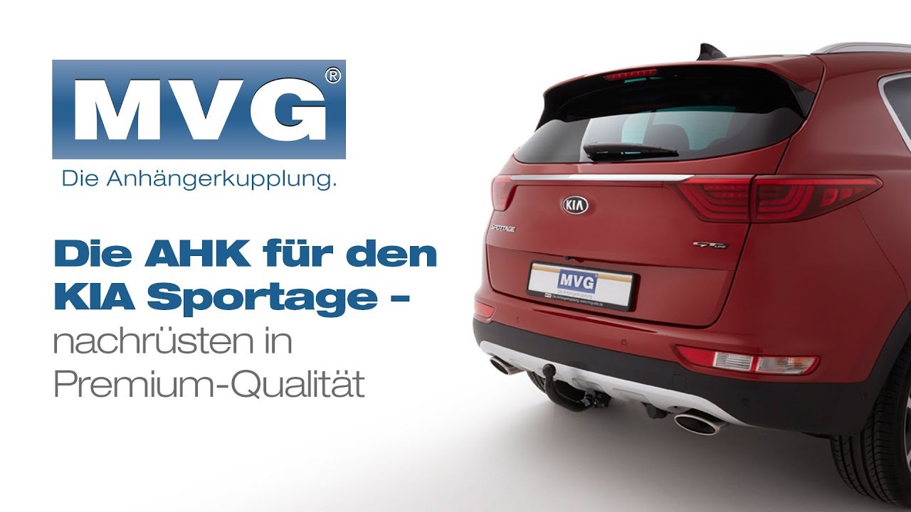 Für Kia Sportage SL 10-16 Anhängerkupplung starr inkl 7pol E-Satz spez