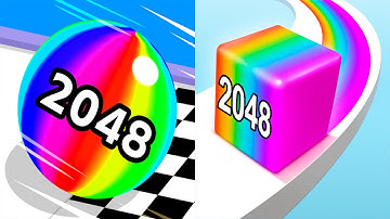 Ball Run 2048 VS Jelly Run 2048 - All Levels Gameplay Android, ios (Part 91)