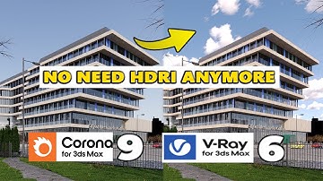 Corona 9 & Vray 6 Cloud New Features #3dsmax #coronar9 #vrayrender #coronarenderer  #3dsmaxtutorial