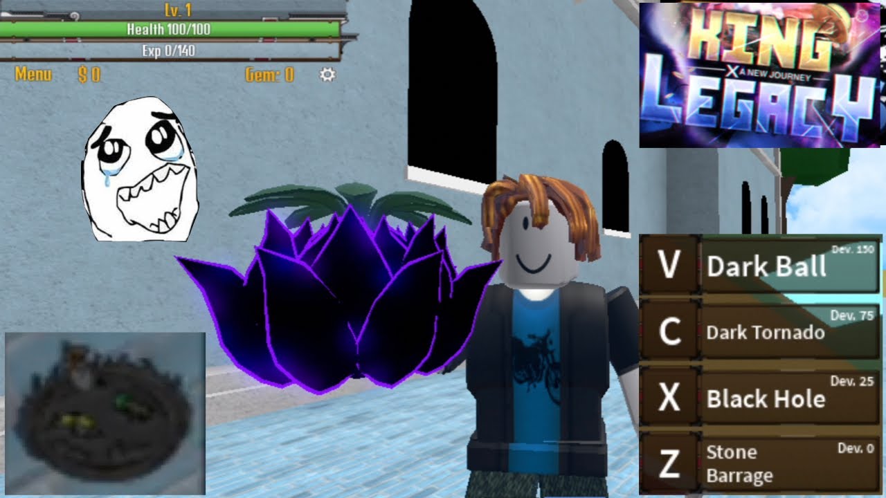 ROBLOX King Legacy Sea King Battle & Ice Fruit Showcase Hie Hie No