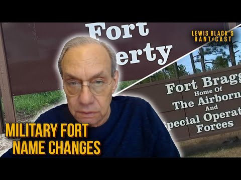 Military Base Name Changes | Lewis Black's Rantcast clips