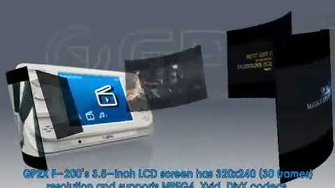 Gamepark Holdings GP2x F200 official Trailer