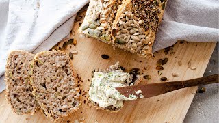 4 INGREDIENTS GLUTEN-FREE BREAD RECIPE | Vegan screenshot 4