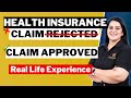 Health insurance claim rejected  then approved   real life experience  gurleen kaur tikku