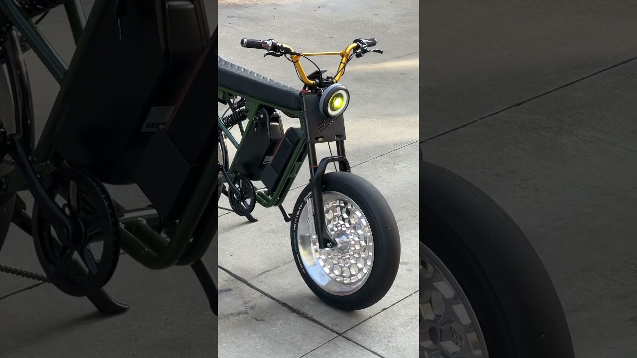 New ebike build with billet wheels