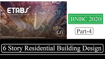 Six Story Building Design in Etabs | Part 4