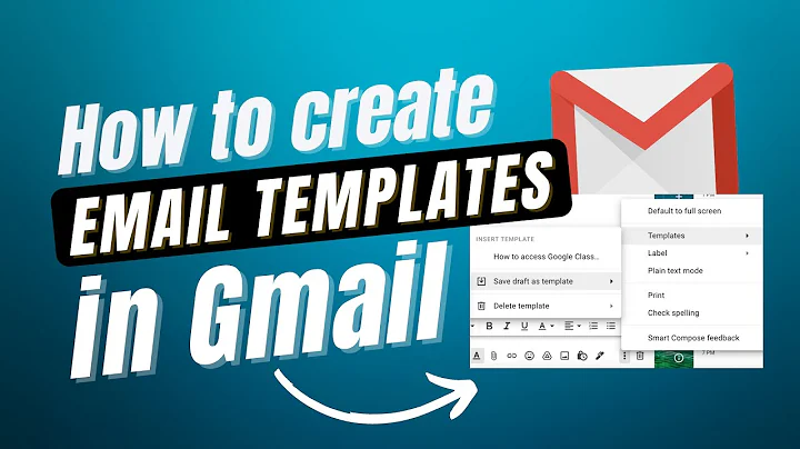 How to Create EMAIL TEMPLATES in Your Gmail Inbox