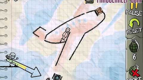 Fragger Stick Man Level 16 Walkthrough