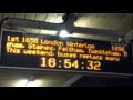 Festive trains at Wokingham Station