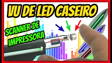 Como Fazer Vu de led Ritmico para seu amplificador caseiro