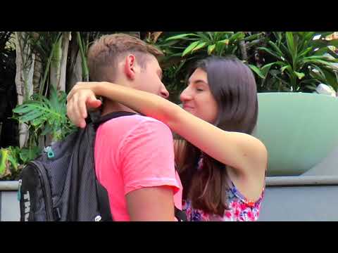 Kissing Prank ▲  21 Game  For a Kiss ▲ Crazy For Love Girl