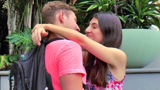 Kissing Prank ▲  21 Game  For a Kiss ▲ Crazy For Love Girl