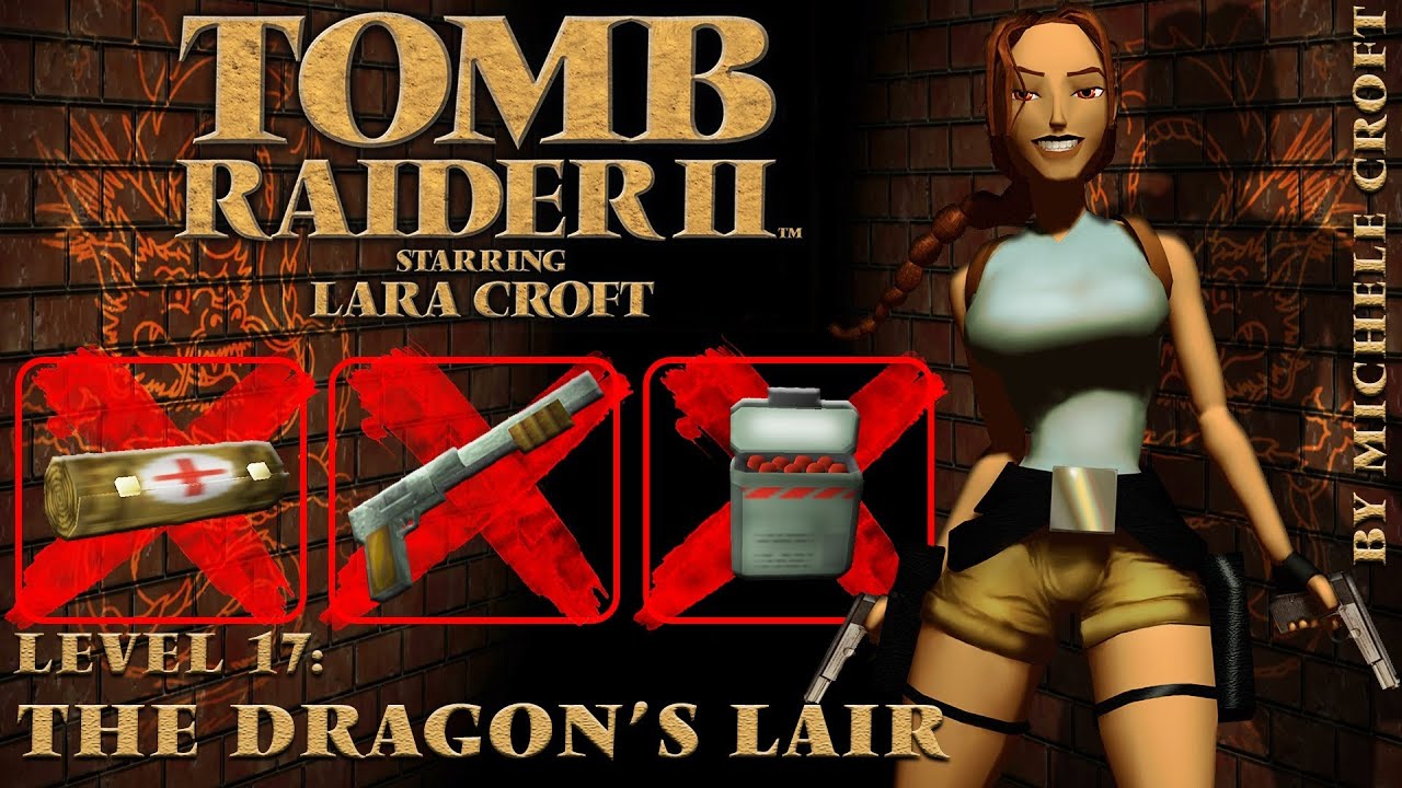Tomb Raider II Walkthrough 100 [PC] The Dragon's Lair (L17) YouTube