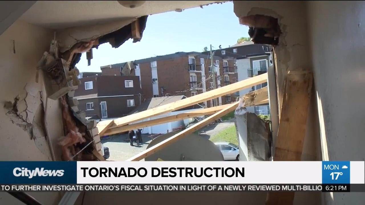 ⁣Gatineau residents grappling with aftermath of tornado