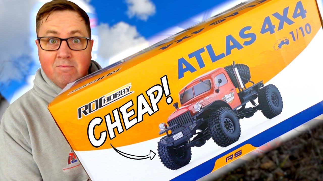 Finally a 1/10 Scale FMS! The NEW Atlas 4x4 from Rochobby 