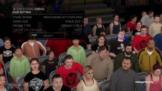 Wwe 2k17 create An Arena