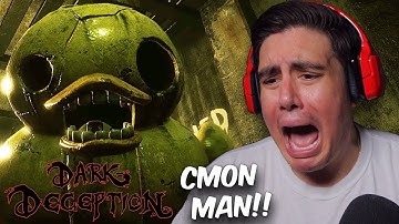 THESE JUMPSCARES WERE ReDUCKulous (high notes were hit) | Dark Deception CH 3 [1]