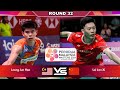 Leong jun hao vs lee lan xi  ms  r16  malaysia masters 2024 badminton