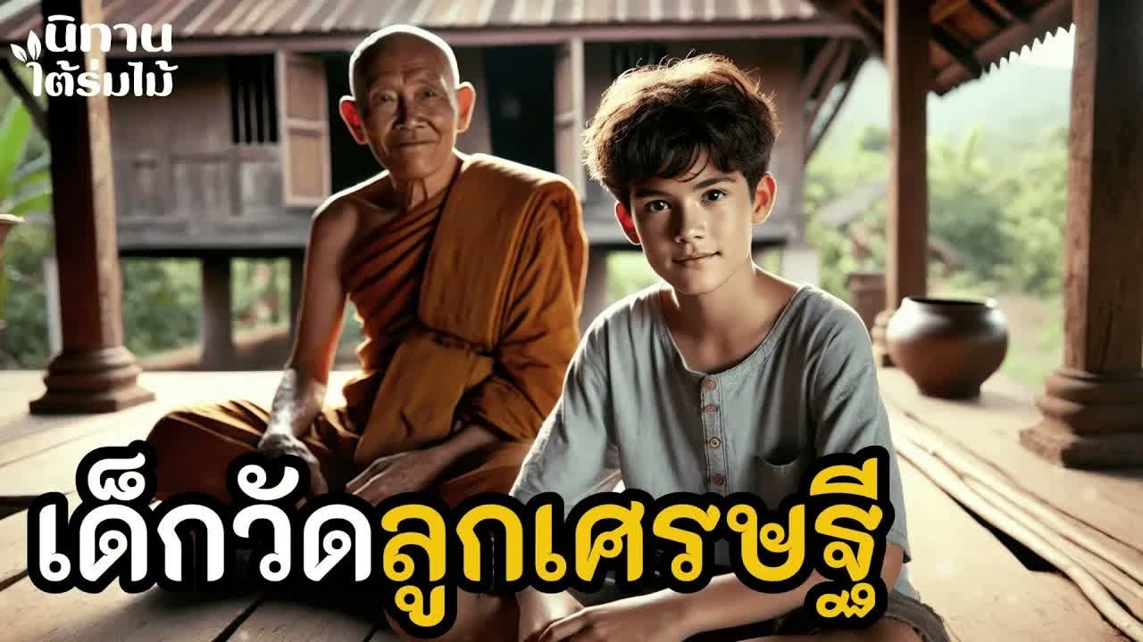 เด็กวัดลูกเศรษฐี ｜ EP.189 #นิทานพื้นบ้าน #นิทานก่อนนอน #นิทานสอนใจ #นิทานชาวบ้าน