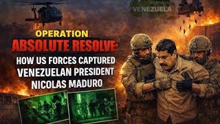Operation Absolute Resolve: How US Forces Captured Venezuelan President Nicolas Maduro #donaldtrump.