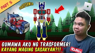 Gumawa Ako ng Trasformer Lumilipad! - Build A Boat For Treasure Roblox