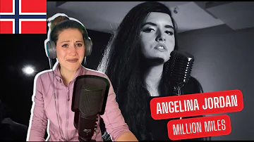First Time Listening! Angelina Jordan - Million Miles #REACTION #angelinajordan #millionmiles
