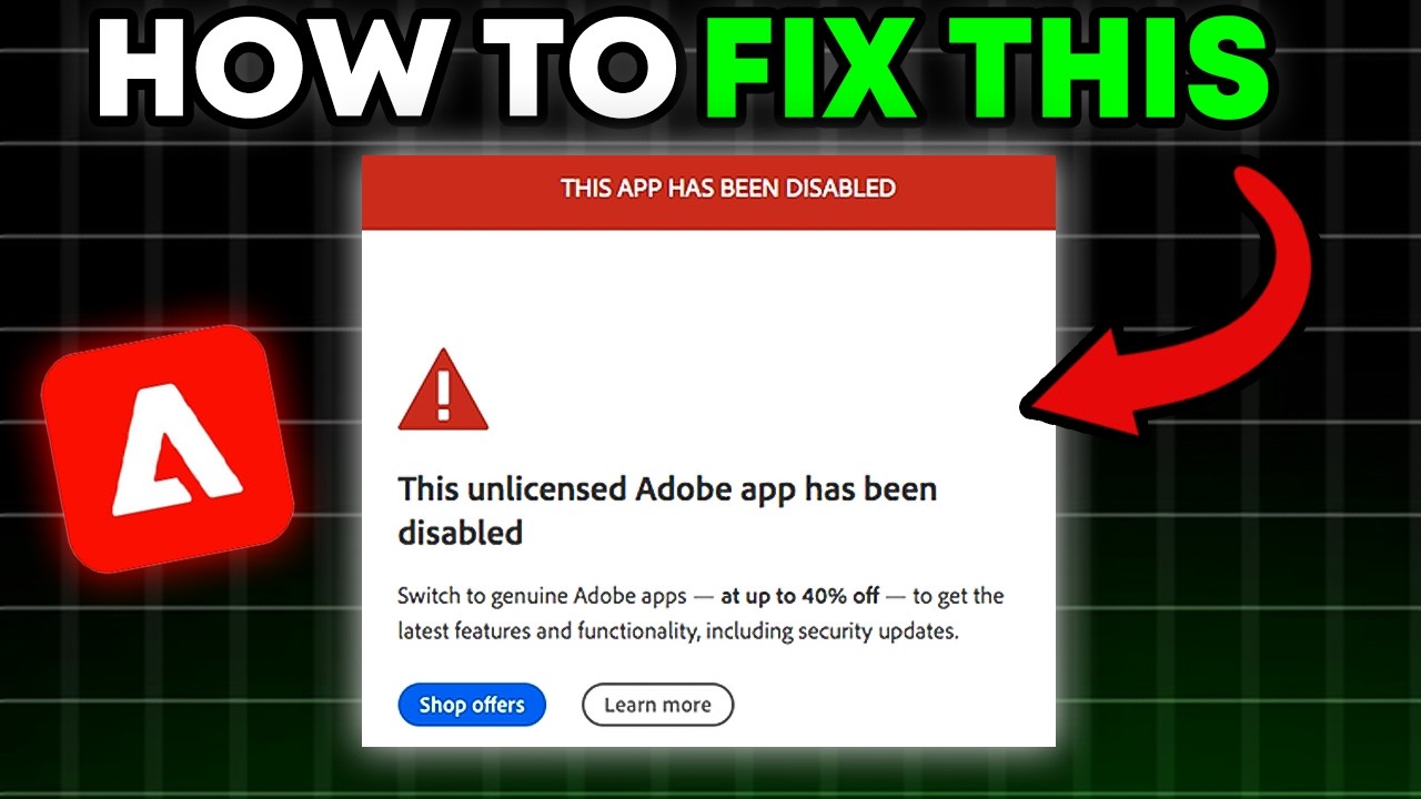 How to EASILY Fix Adobe Genuine Service Alert on Mac (UPDATED 2025)