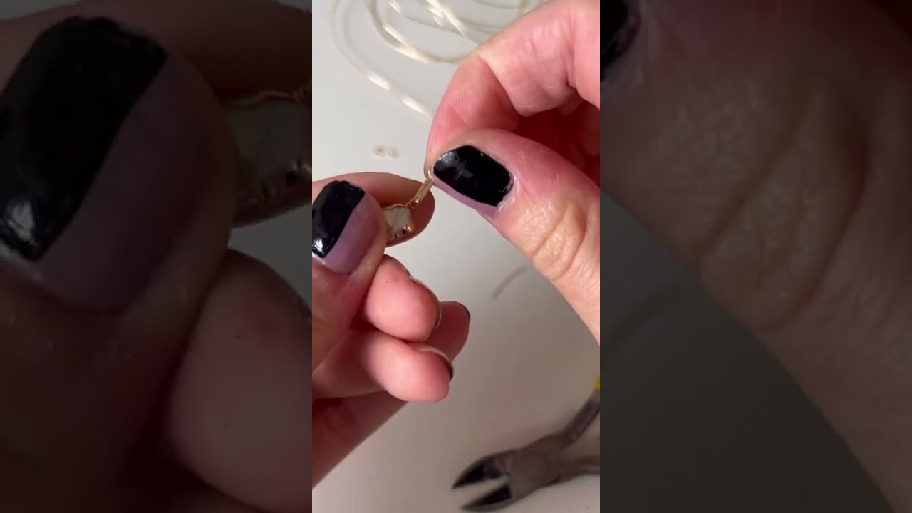 Our Nahla Earrings are made with freshwater pearls and 14k gold filled postschains