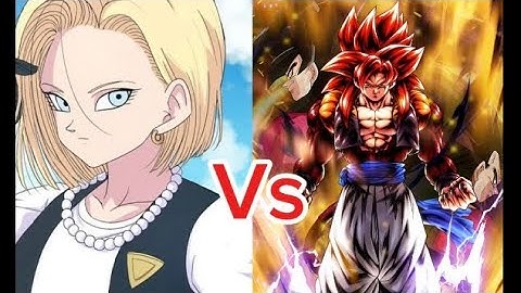 Androide 18,S5 Rank Vs Gogeta ssj4, Z Rank | Dragon ball sparking zero | Gameplay ps5