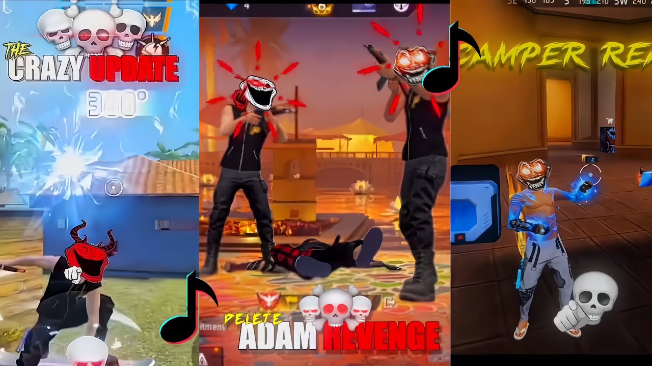 BEST VIDEO 🥵🥶FREE FIRE EDIT TIK TOK TROLL FACE [PART-76]🗿