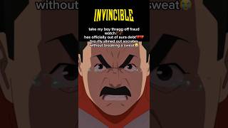 Thragg had so much AURA in Invincible #invincible #edit #shorts #reels