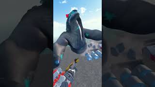 SHOTGUN VS KAIJU?! 😮😎 @Skrimii #vr #śmieszne #kaiju