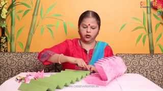 Eco-friendly Ganpati Decoration - Lotus Asan