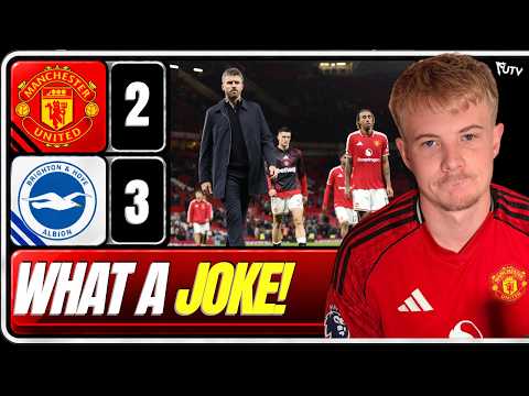 I Have NO Words! This Is The WORST Ever! United 2-3 Brighton