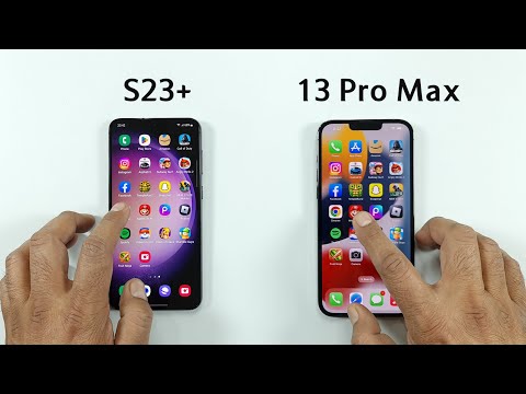 Samsung S23 Plus vs iPhone 13 Pro Max | SPEED TEST