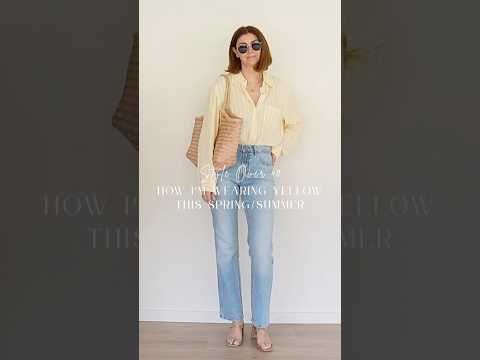 How I’m Wearing Yellow This Spring/Summer | Style Over 40