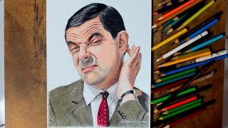 Speed Drawing - Mr. Bean - Atevaldo Novais