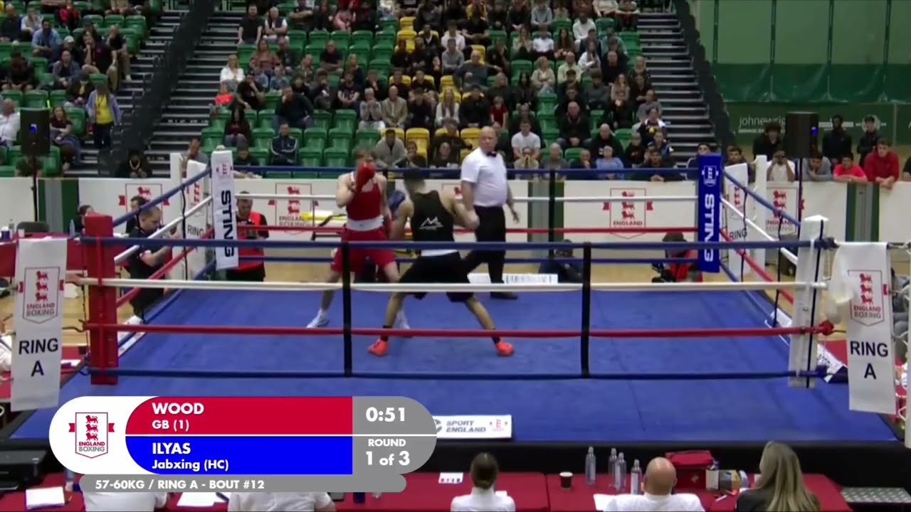Leo Wood vs. Jawad Ilyas -- England Boxing Elite National Championships Semi-Finals [2025]
