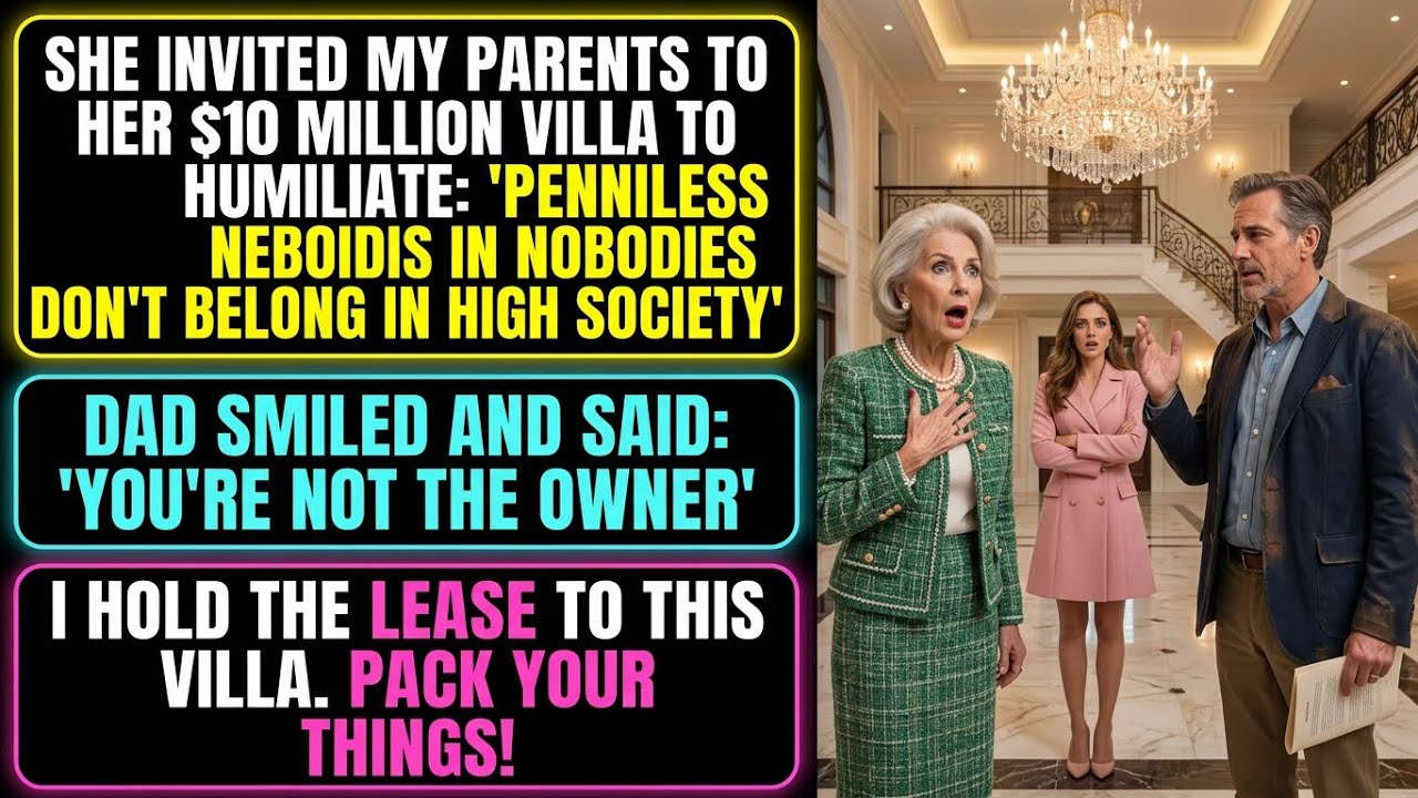 The dinner was supposed to be a warm welcome between our families, but my future mother-in-law waited until everyone was seated to raise her glass and announce, "Penniless nobodies don't get to...