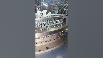 single jersey open width #circular #knitting #machine #knittingmachine #youtubeshorts