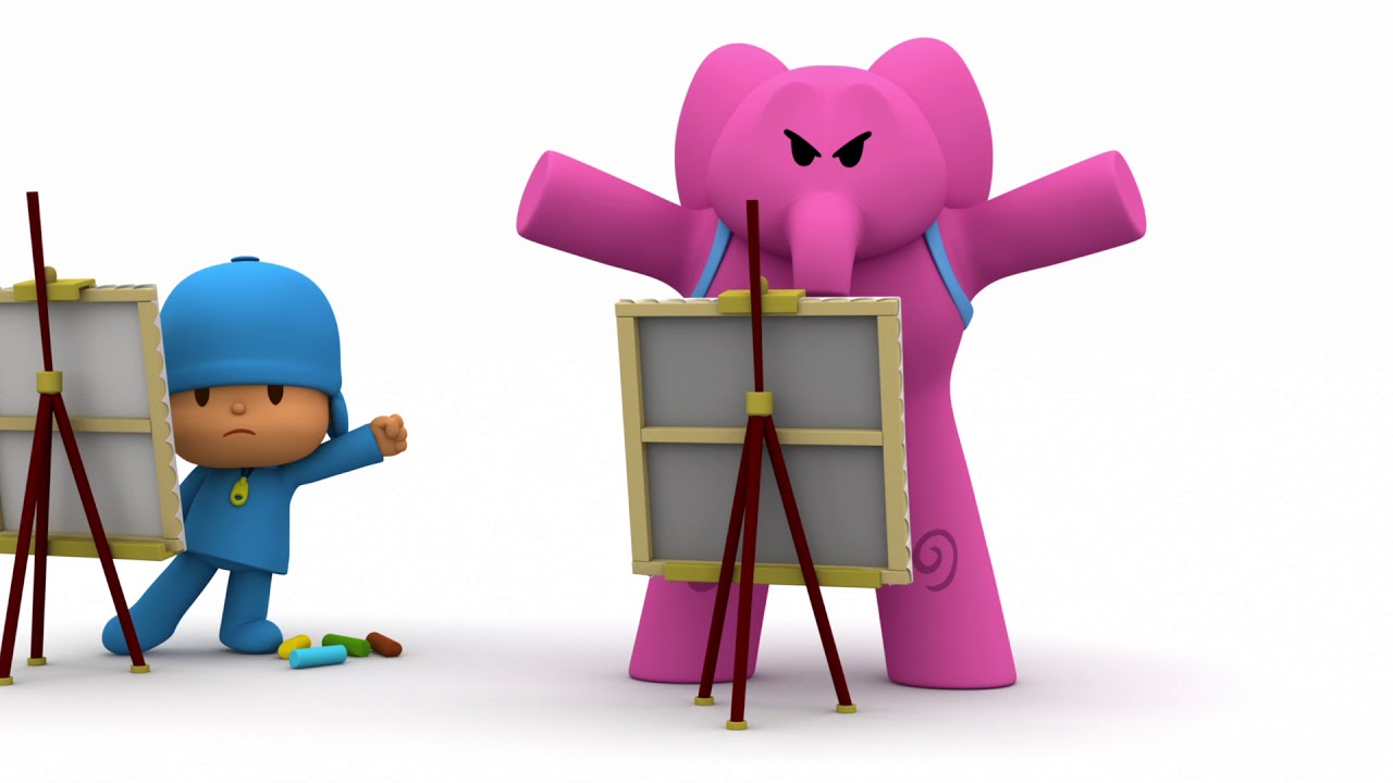 Let's Go Pocoyo Pintando com Pocoyo (S03E26) YouTube
